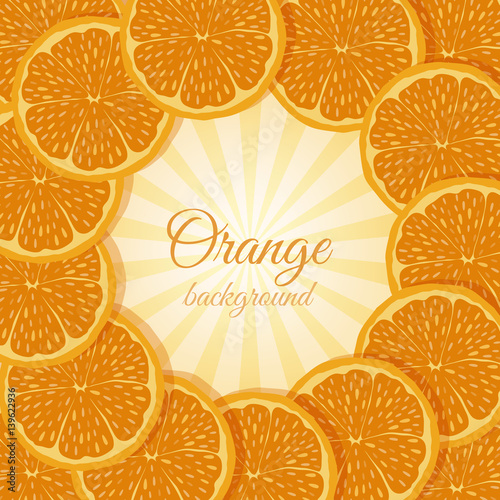 Orange  icons card