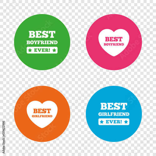 Best boyfriend and girlfriend icons.