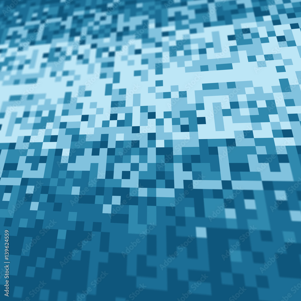 Abstract Pixel Art Background