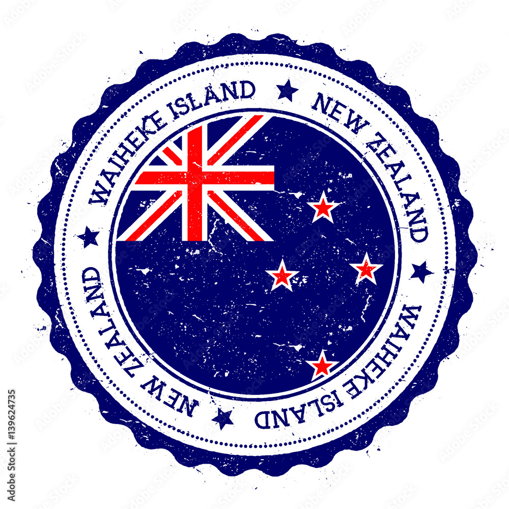 Waiheke Island Flag Badge Vintage Travel Stamp With Circular Text free-norfolk-island-flag-3d-icon-on-transparent-background-17392588-png