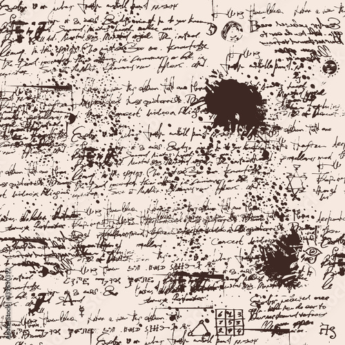 vector texture background of handwriting text a medieval papyrus