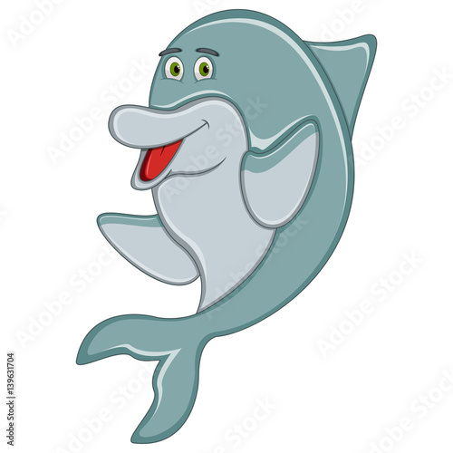 Cute dolphin cartoon