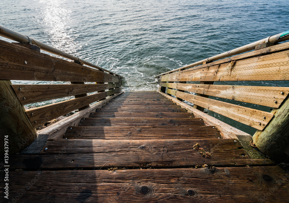 Fototapeta premium Sea level rise