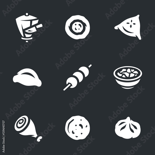 Vector Set of Food Icons.