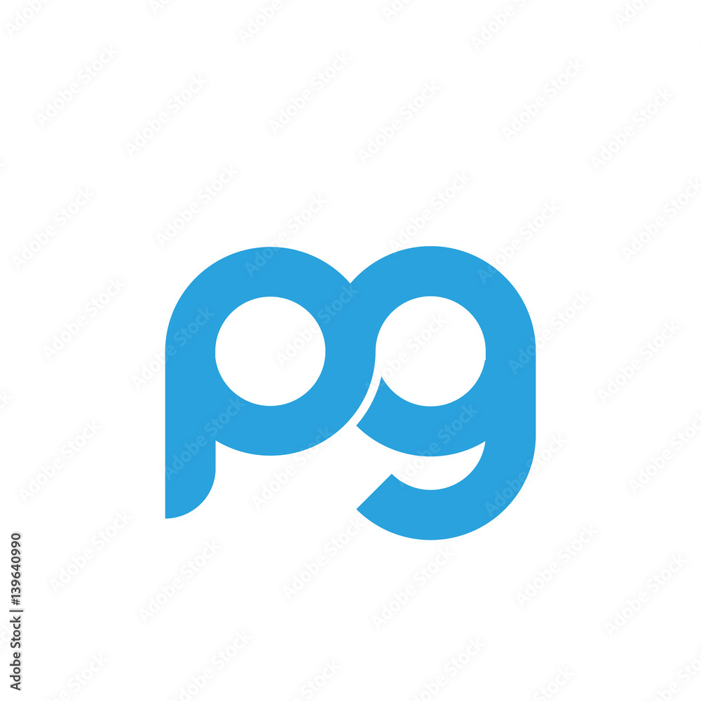 pg blue and white