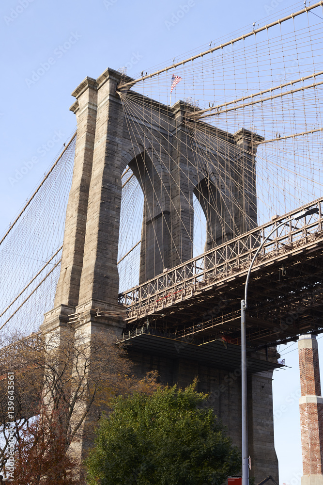 Fototapeta premium Most Brookliński