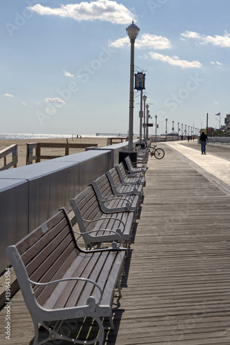 Autumn on the Ocean City Boardwalk in Maryland