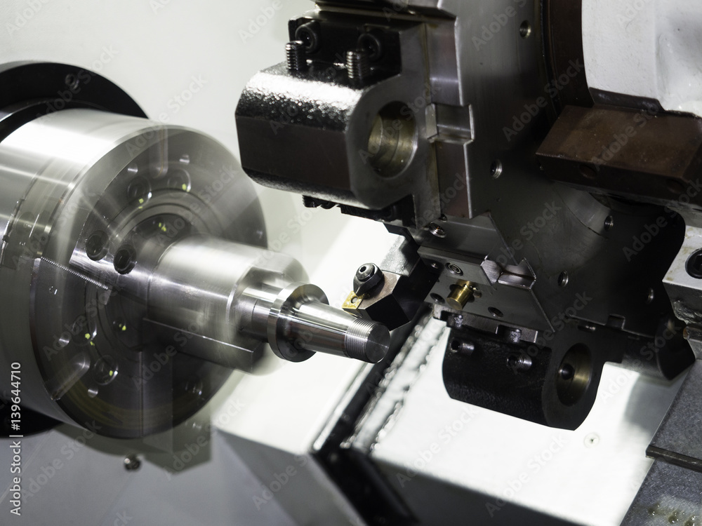 machining automotive part by cnc turning machine machining automotive part by cnc turning machine