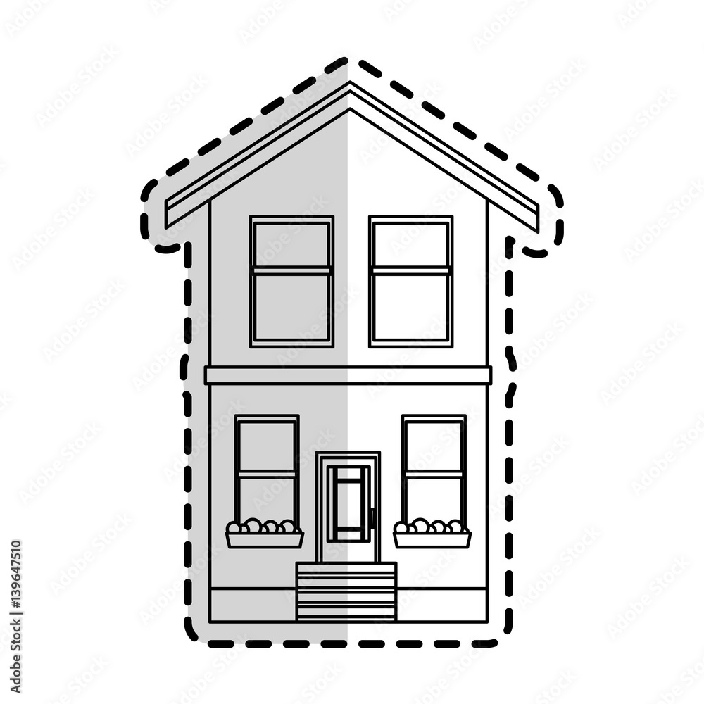 house of home icon image vector illustration design