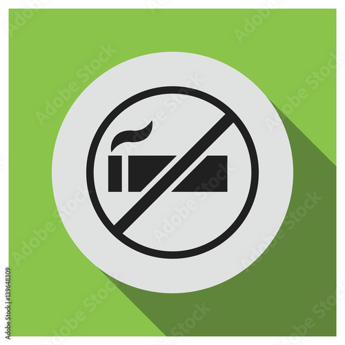 No smoking vector icon