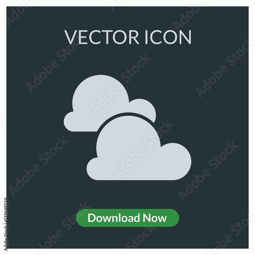 Cloud vector icon