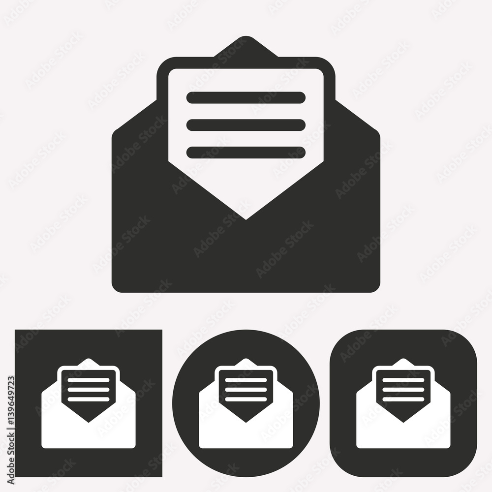 Mail - vector icon. Mail - vector icon.