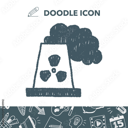 factory doodle drawing