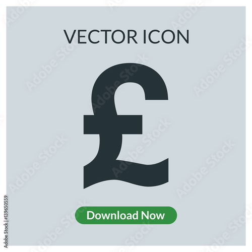 Sterling vector icon