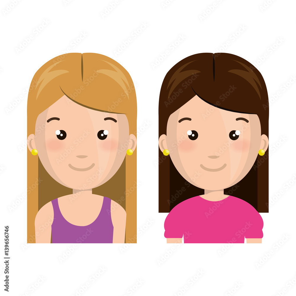 cute little kids character vector illustration design cute little kids character vector illustration design