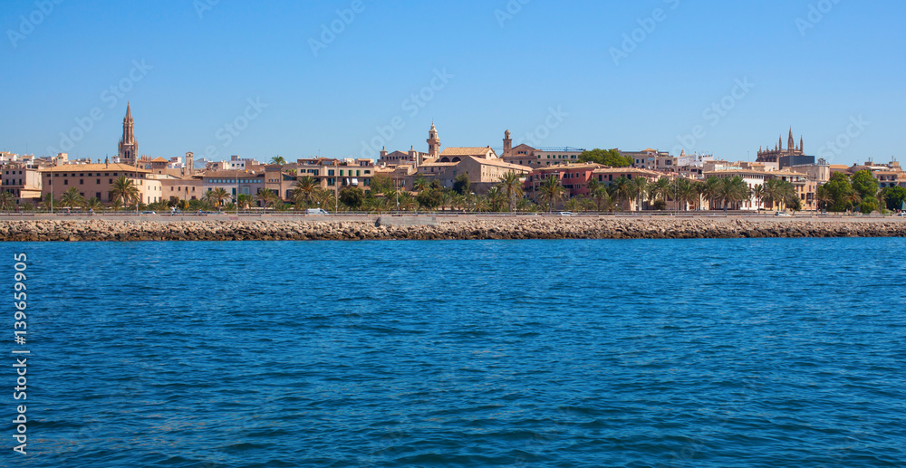 View of Mallorca city
