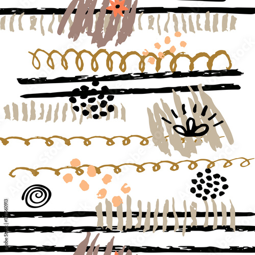 Seamless vector patterns.