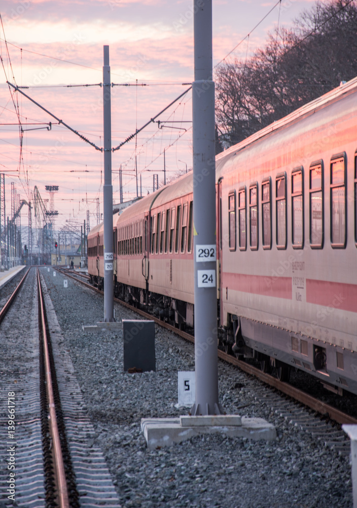 Obraz premium Train Station