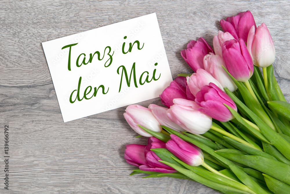 Fototapeta Tanz in den Mai