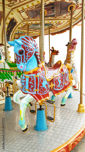 Carousel in Park