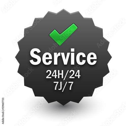 Tampon SERVICE 24h/24 7j/7 