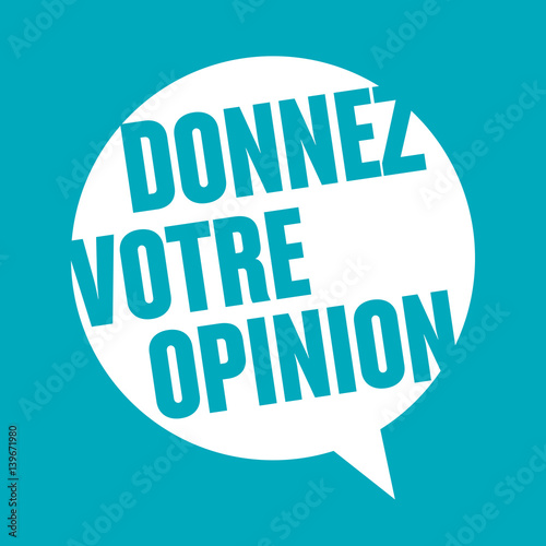 donnez votre opinion