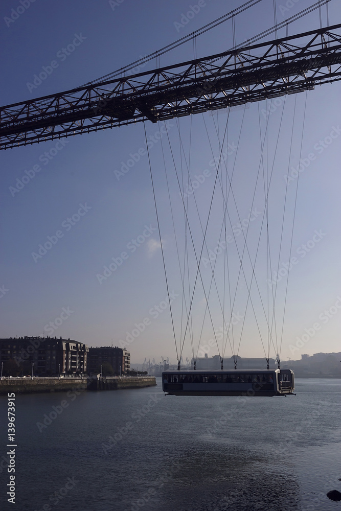 Fototapeta premium Hanging bridge