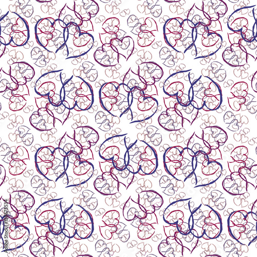Creative patterned illustration