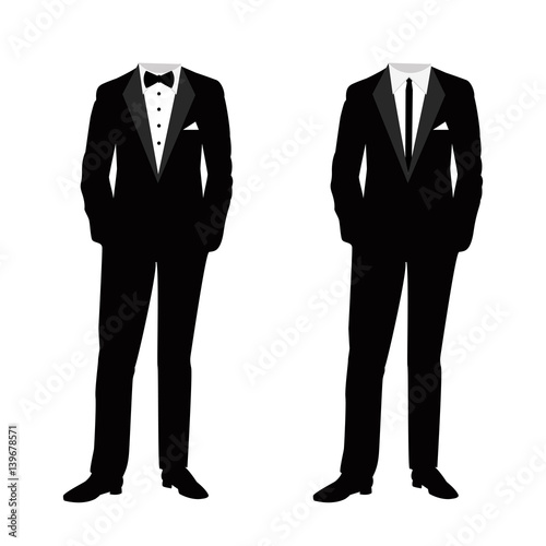 Men's wedding suit.