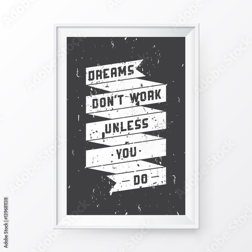 Quote Poster Frame