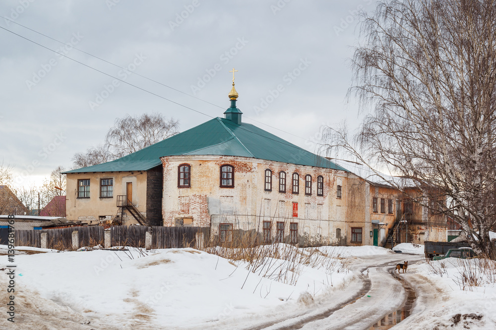 Воскресенская церковь в городе Балахна Нижегородской области
