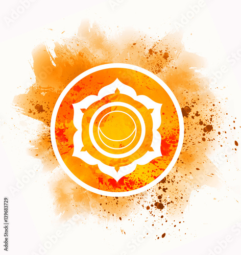 Fotografija svadhisthana chakra symbol