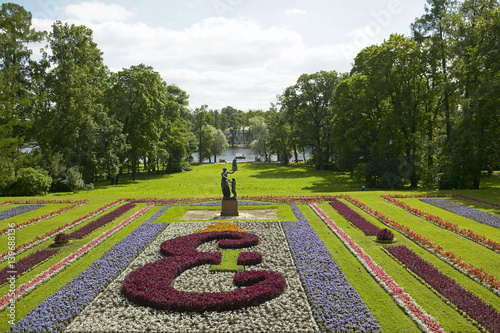 The Park of Catherine's Palace, the State Hermitage Museum (Winter Palace), Tsarskoye Selo (Pushkin), south of St. Petersburg, Russian Federation photo