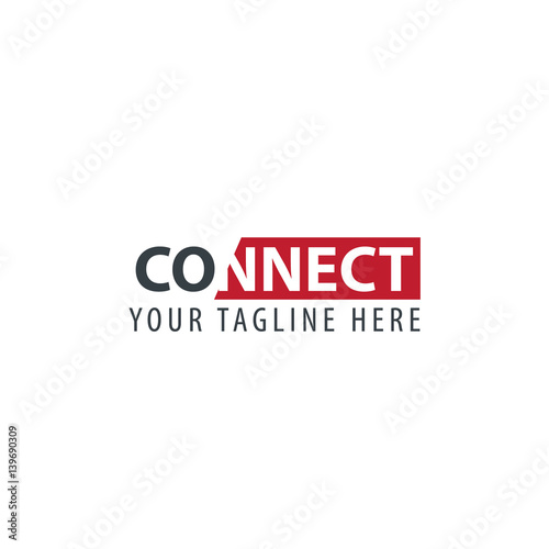 Initial Letter Connect Design Logo