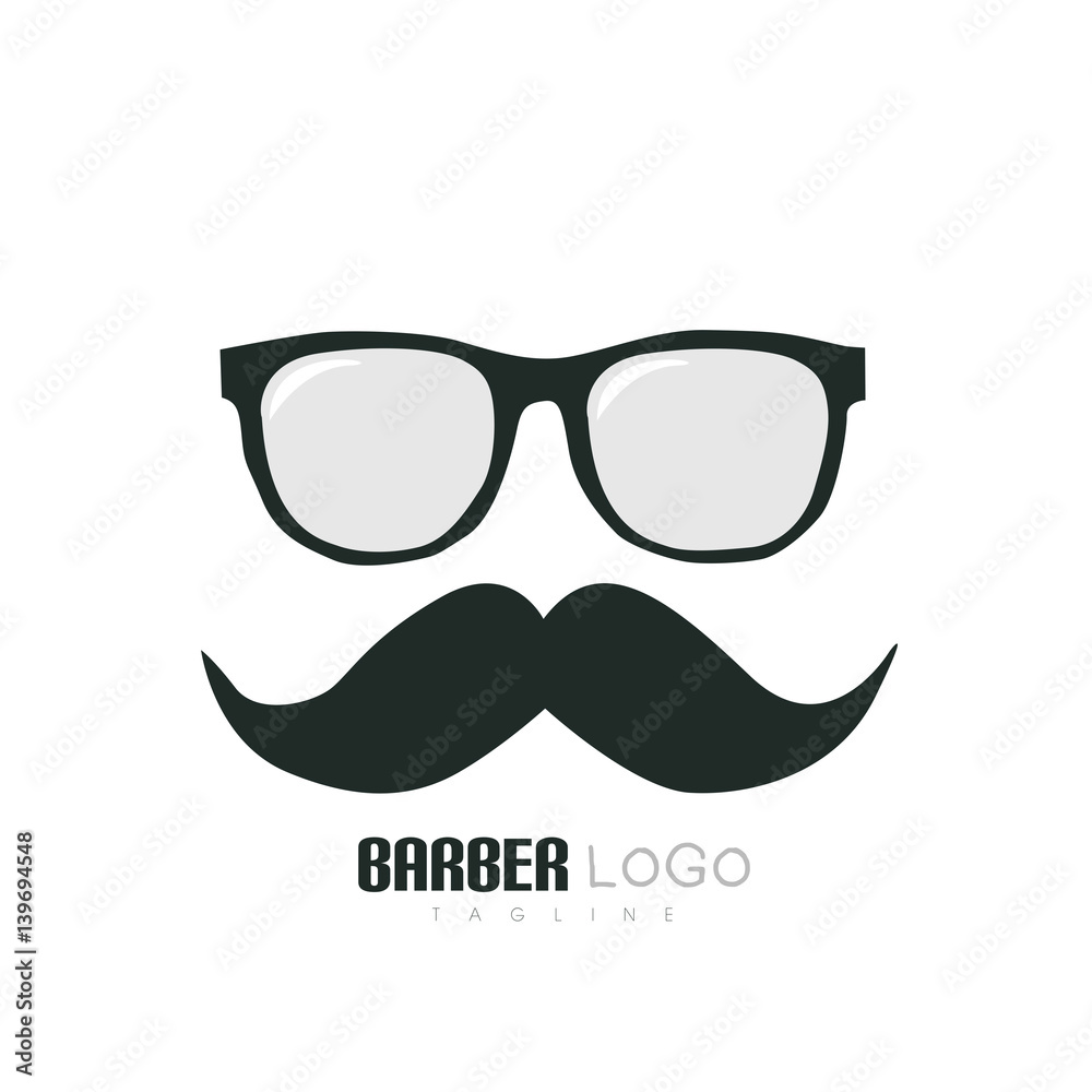Barbershop Logo Vector symbol template icon Barbershop Logo Vector symbol template icon