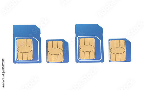 SIM card photo