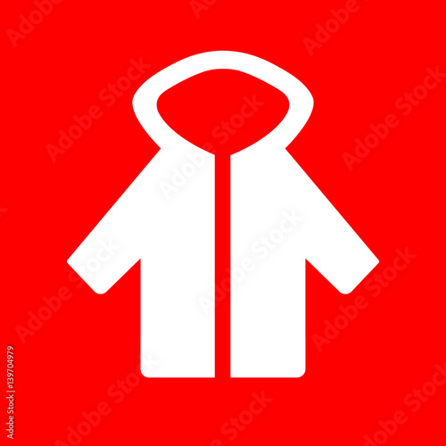 Jacke Piktogramm - Rot