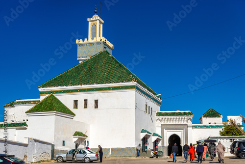 Cheikh El Kamel Mausoleum in Meknes, Morocco photo