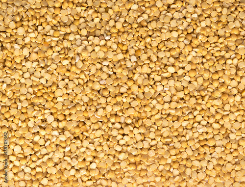 Dry Split Yellow Peas Background