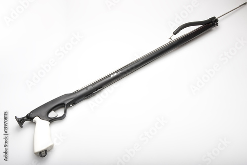 professional harpoon on a white background