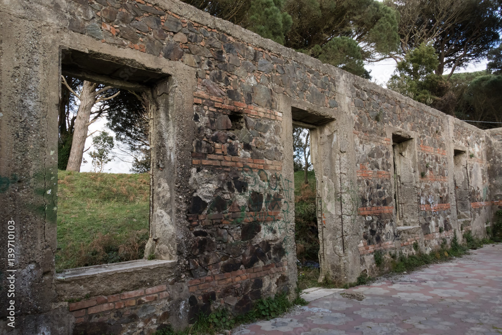 The abandoned ruin