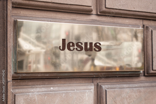 Schild 205 - Jesus