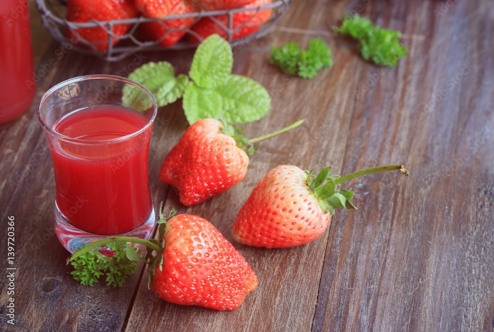 Strawberry juice Strawberry juice