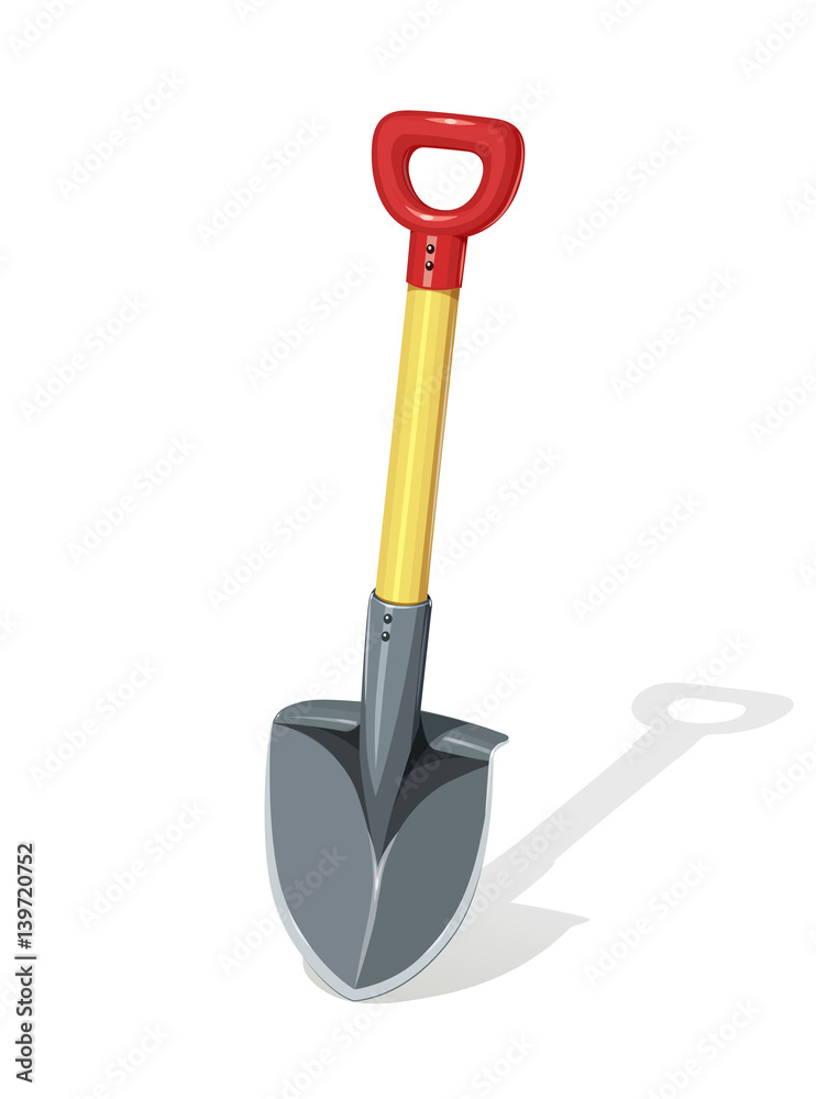 Shovel. Agriculture and building tools for work. Instrument Shovel. Agriculture and building tools for work. Instrument