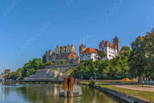 Fototapeta Naklejka Na Ścianę i Meble -  castle in Bernburg, Germany
