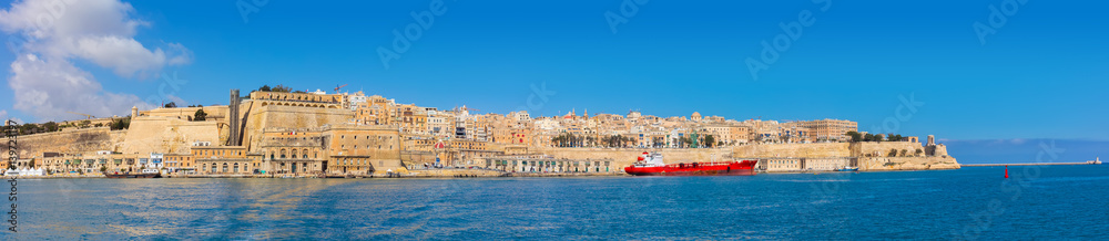 Malta Valletta Skyline XXL Panorama Cityscape island 