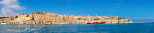 Malta Valletta Skyline XXL Panorama Cityscape island  photo