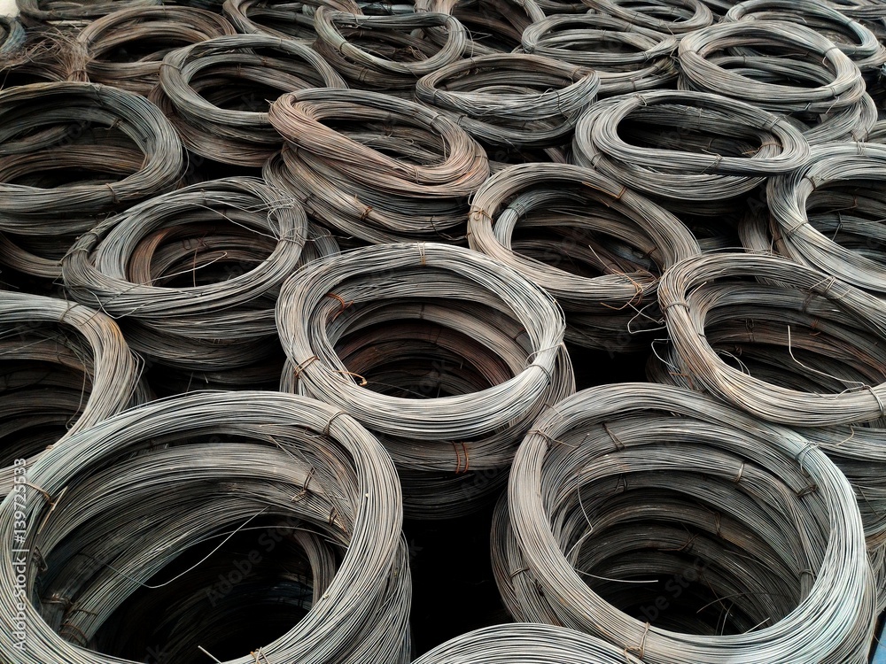 detail pile of wire for background detail pile of wire for background