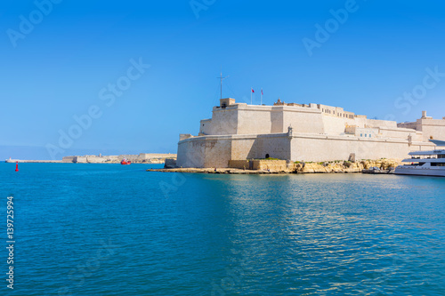 Malta Birgu Fort Saint Angelo / Forti Sant' Anġl / Vittoriosa Birgu Seaview photo
