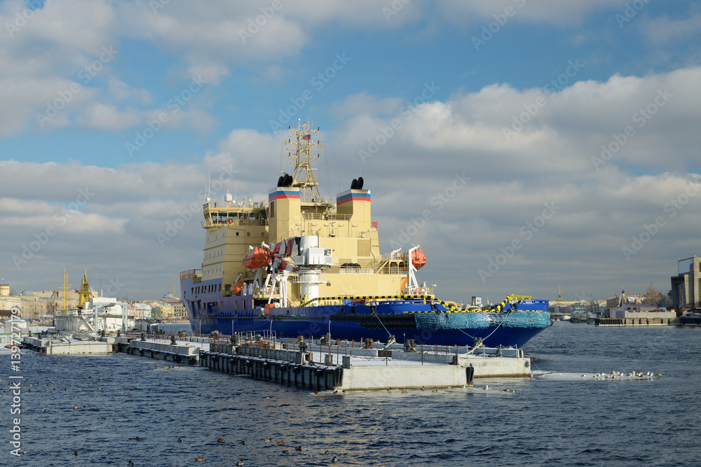 The icebreaker is set on the Marina.